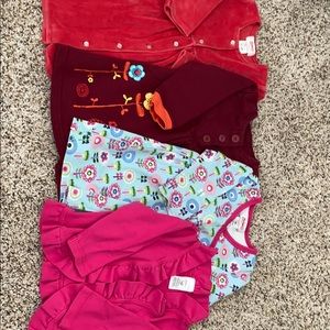 Girls Zutano Dress Set